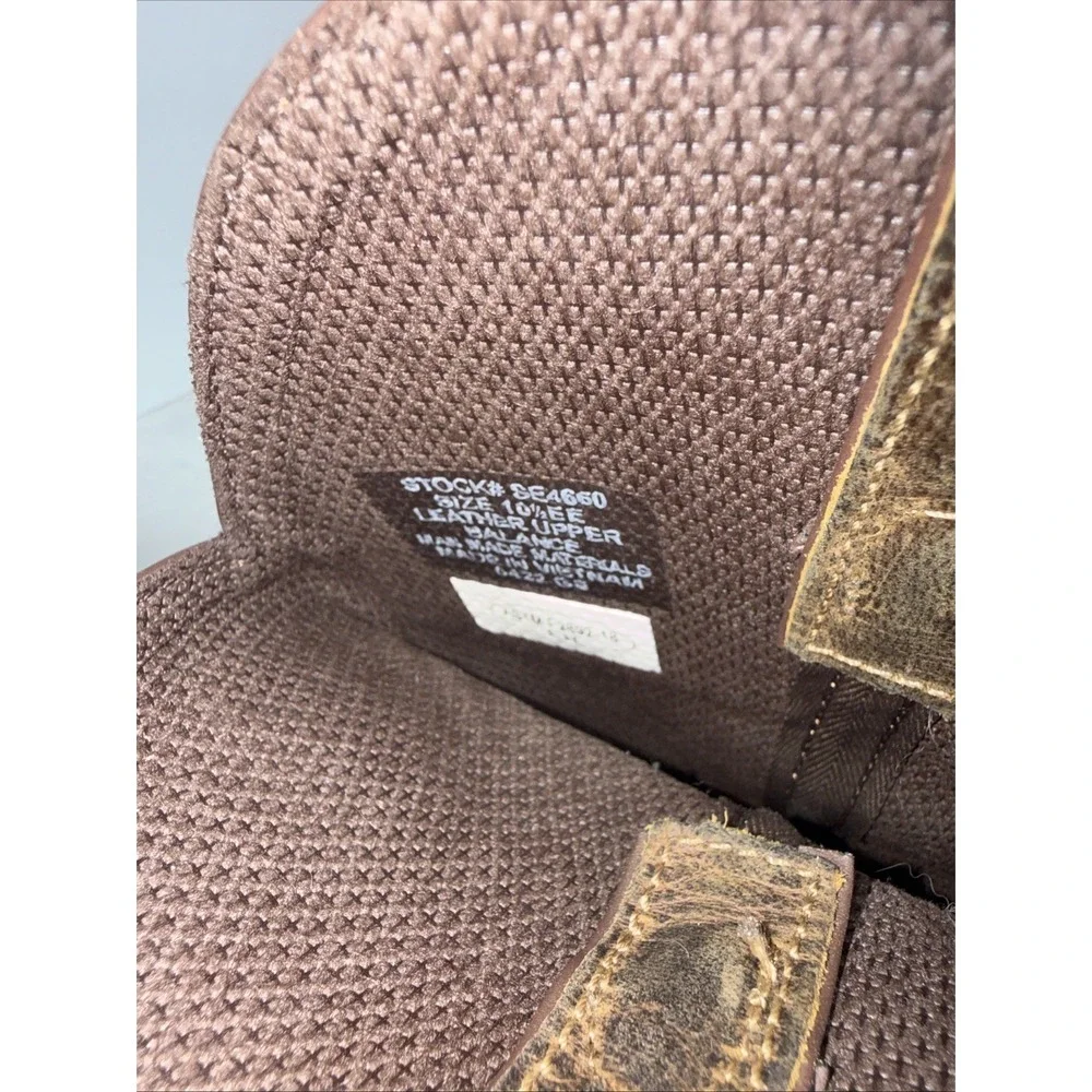 Justin Original Workboots Superintendent 11 Inch Work Beige Brown SE4660 10.5EE